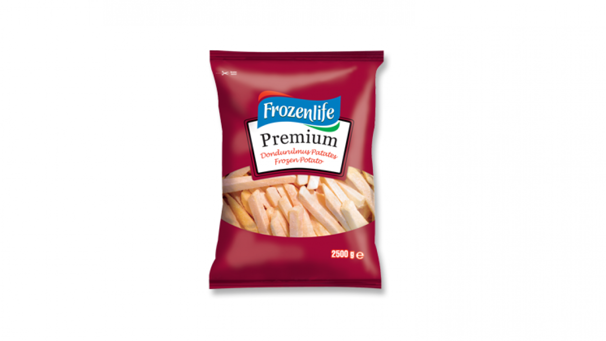 Frozenlife 9*9 Patates 2.5 Kg*5 Ad