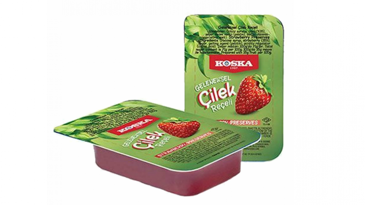 Koska Reçel Çilek 20 Gr * 100 Ad